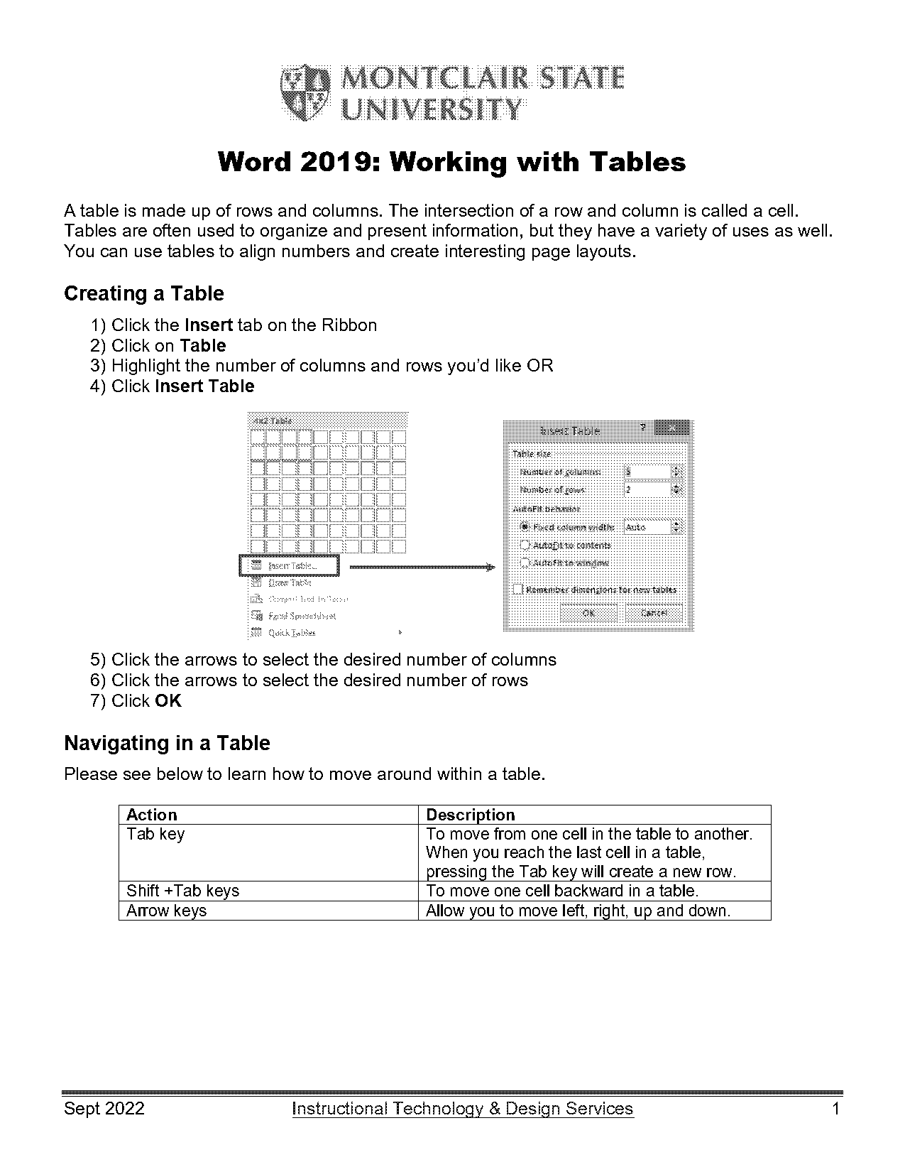 microsoft word split table cell new page