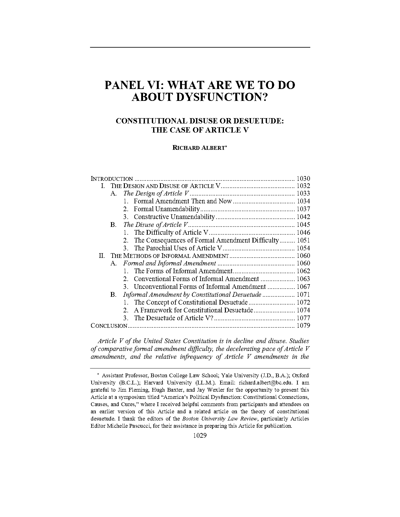 how can the informal amendment process change the constitution