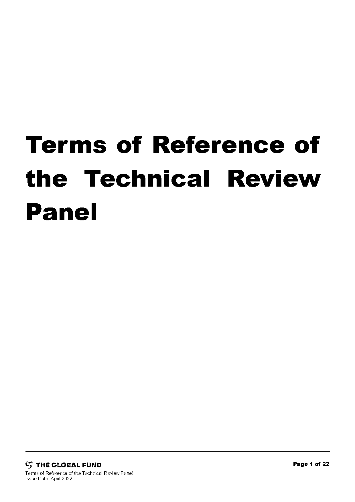 terms of reference meaning in english