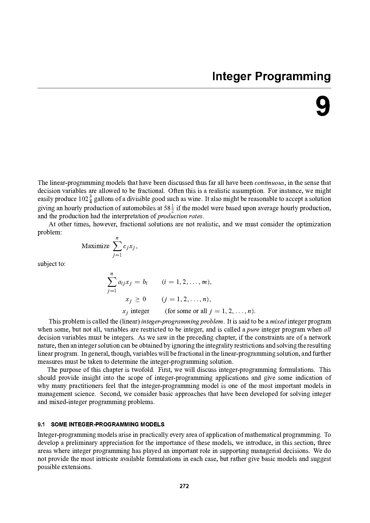 write objective function and constraints for distances and stores problem