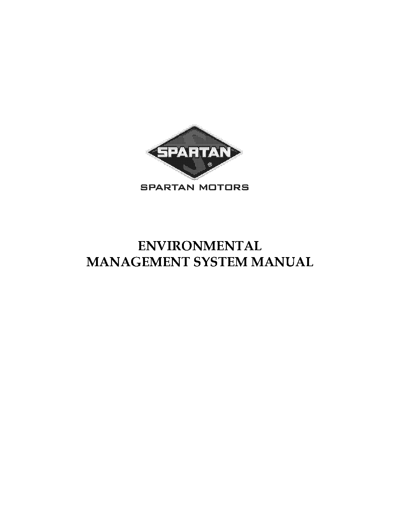 environmental management system manual doc