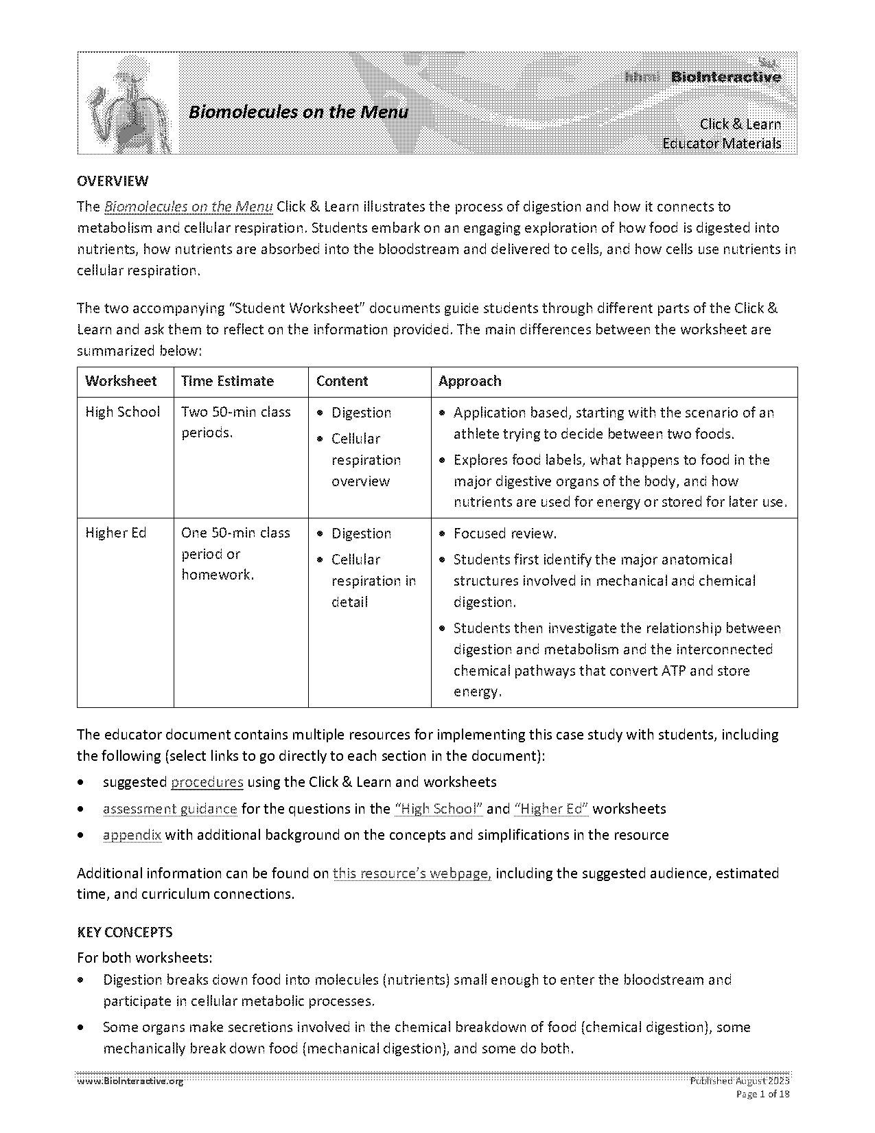 breaks down to form glucose used for energy