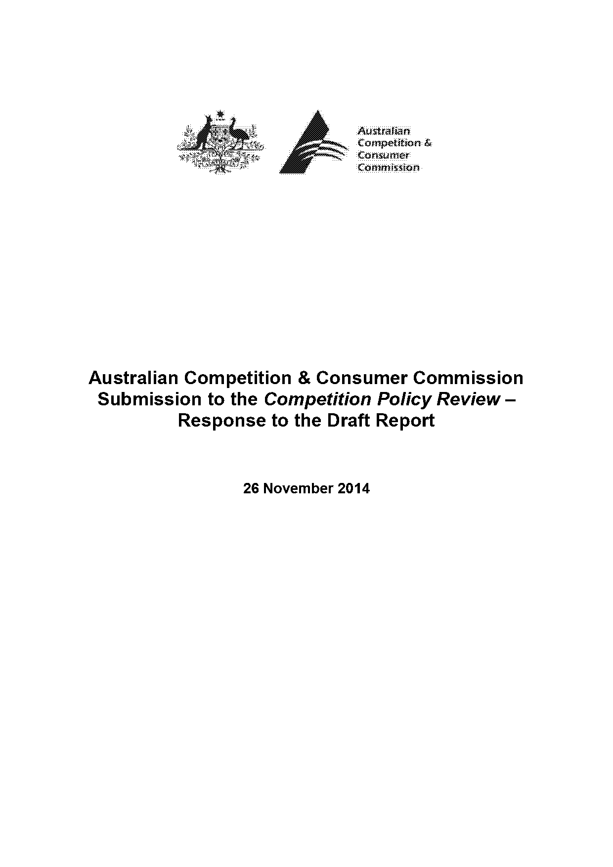 national competition policy review