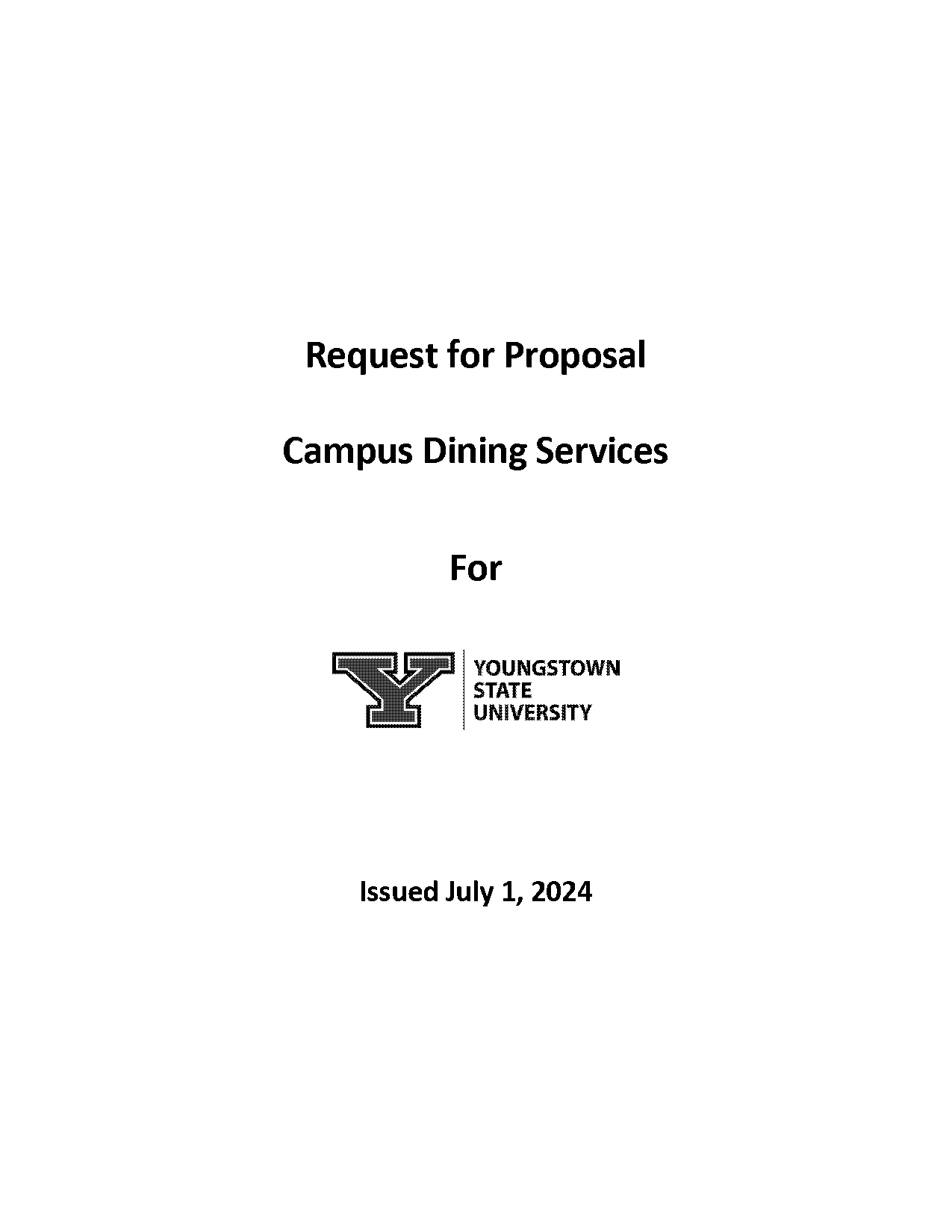 food service catering sample proposal