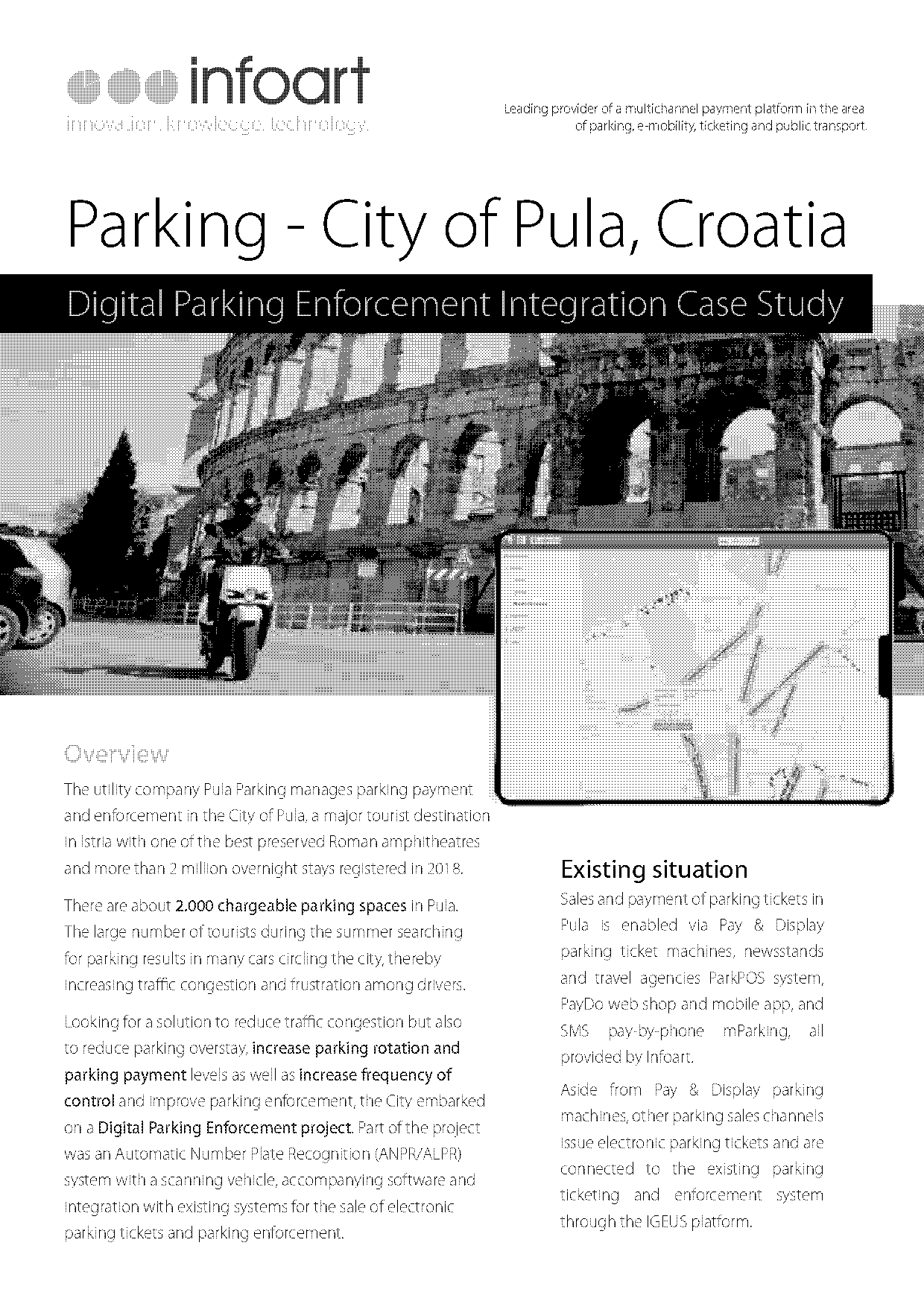 how to pay a parking ticket in croatia