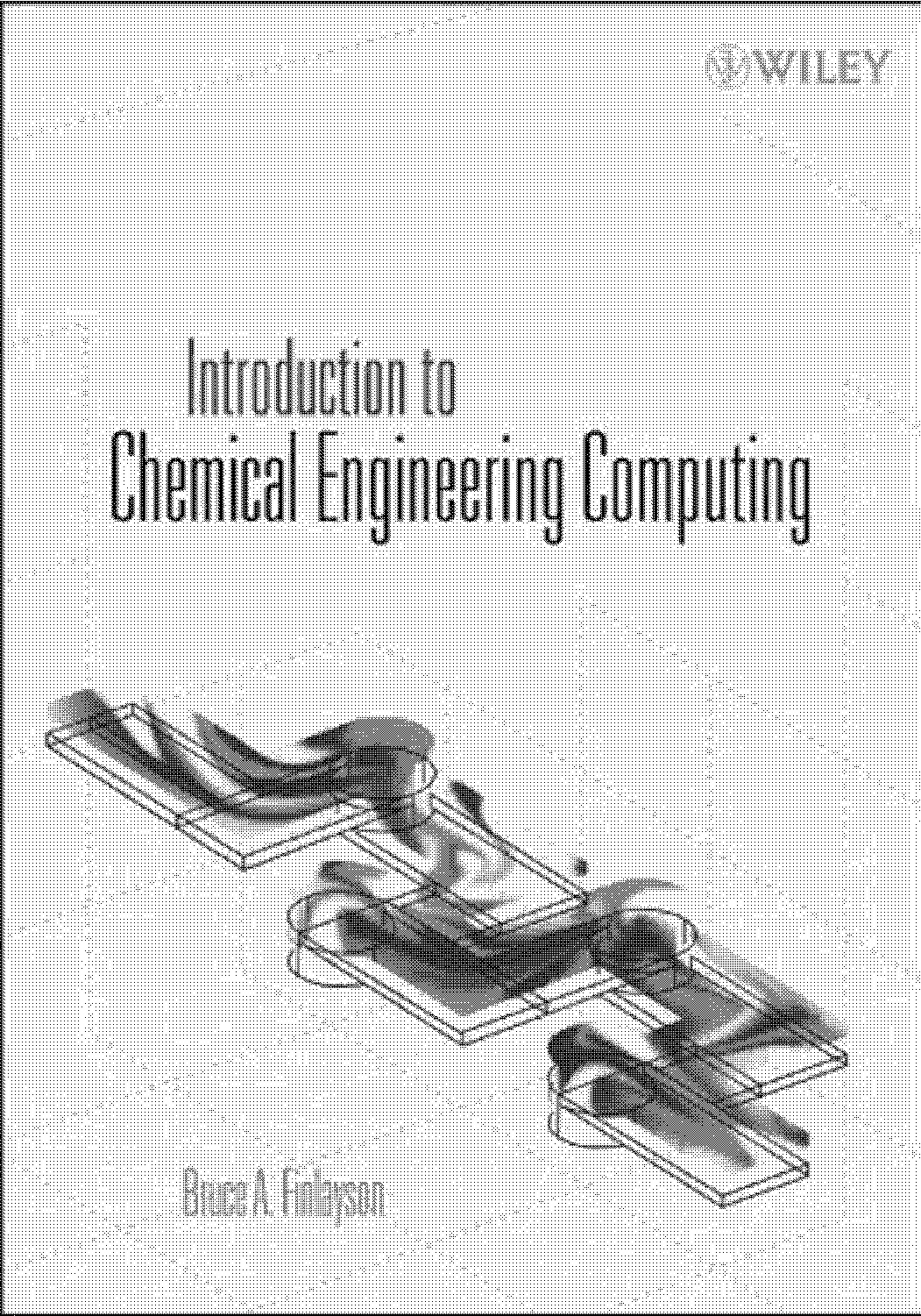 introduction to chemical engineering computing solution manual download