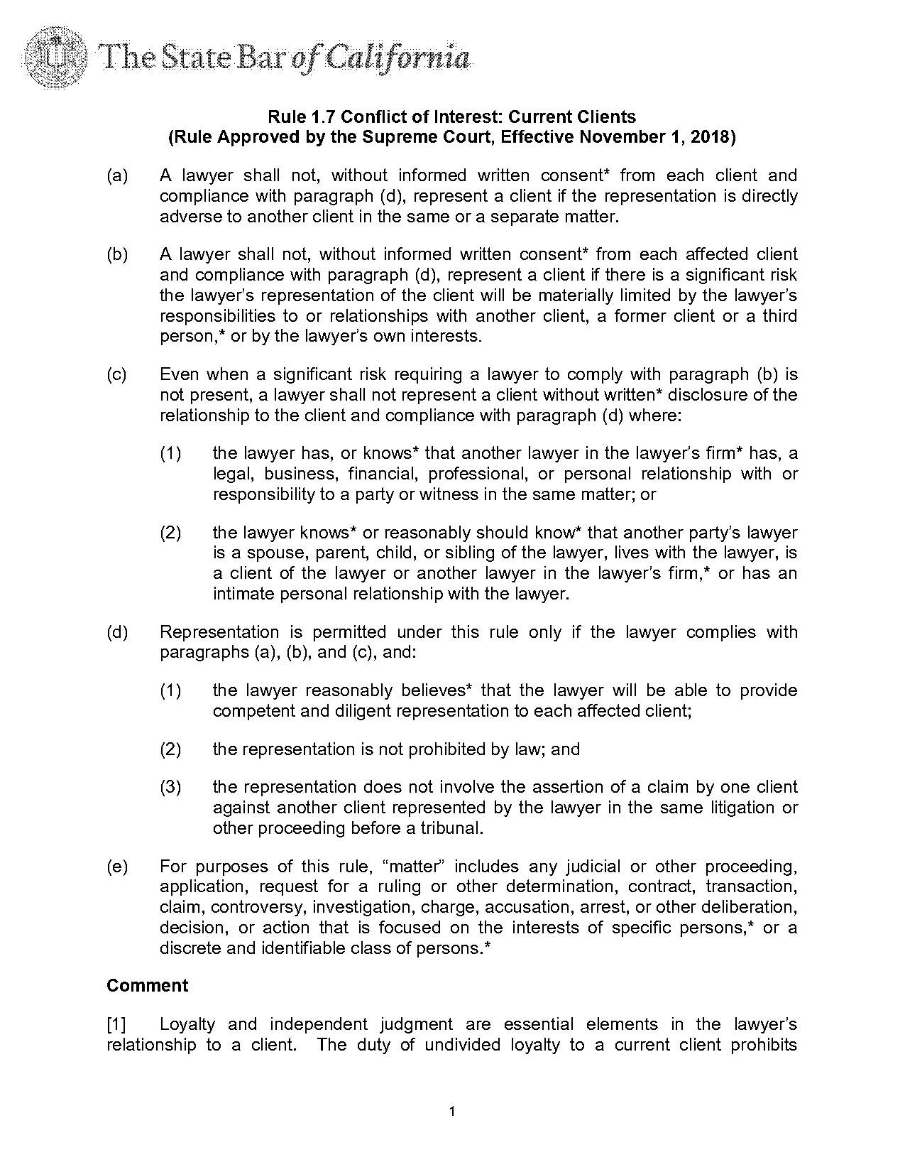 conflict of interest clause in shareholder agreement