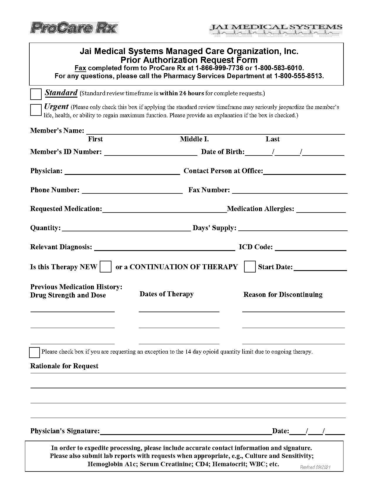 jai medical center prior authorization form