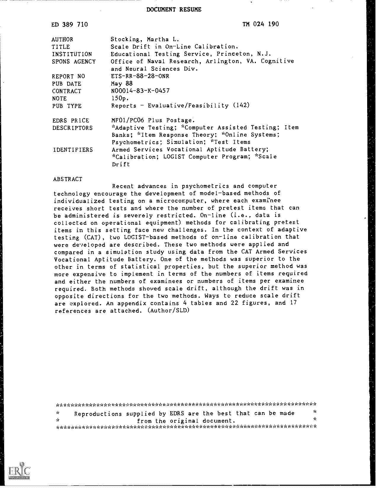 stocking description for resume