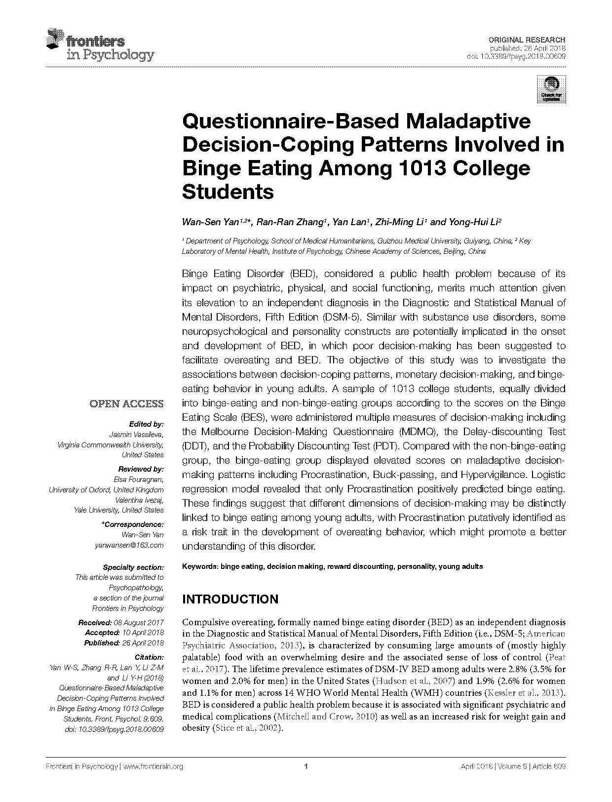 melbourne decision making questionnaire scoring