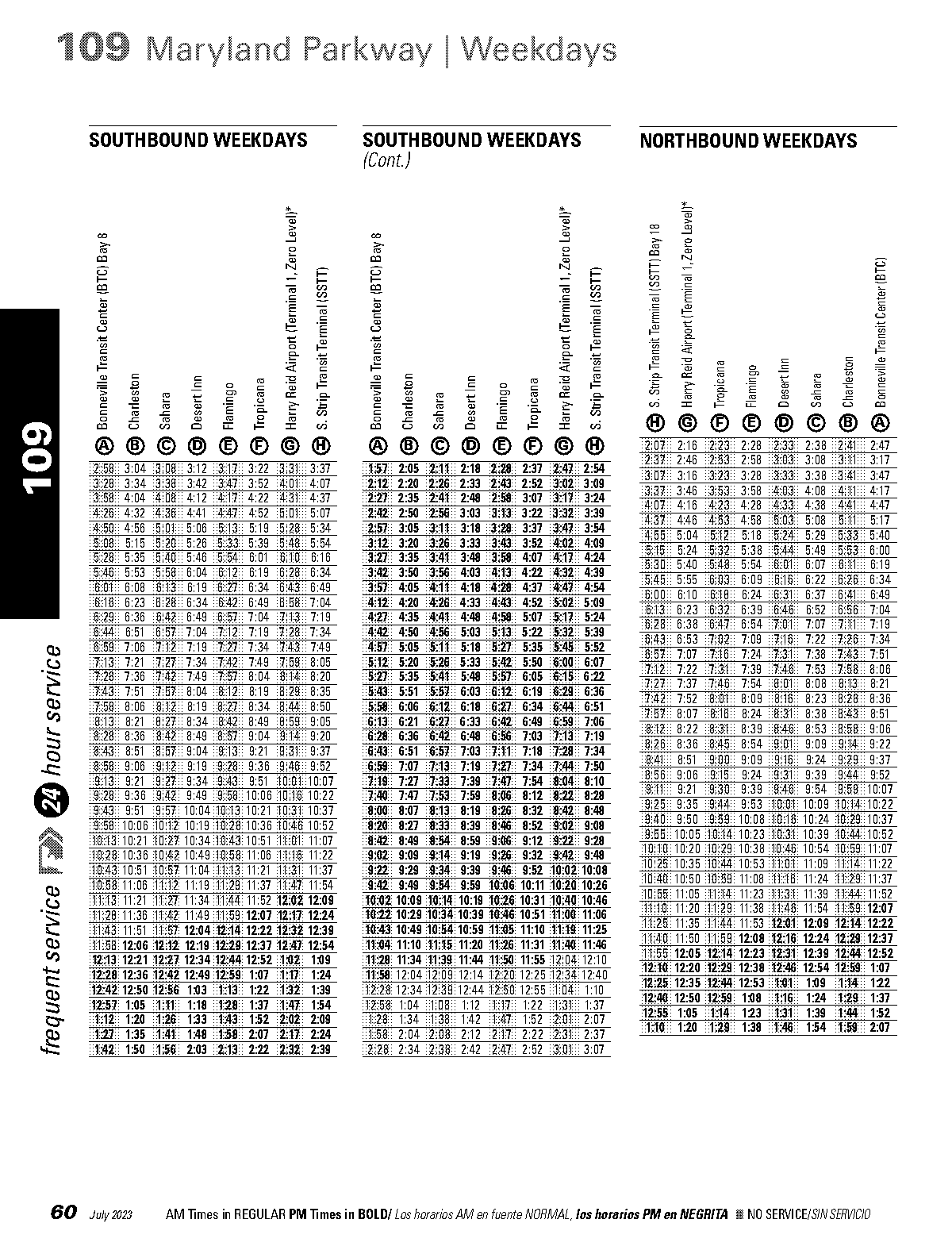 directions to harry reid international airport