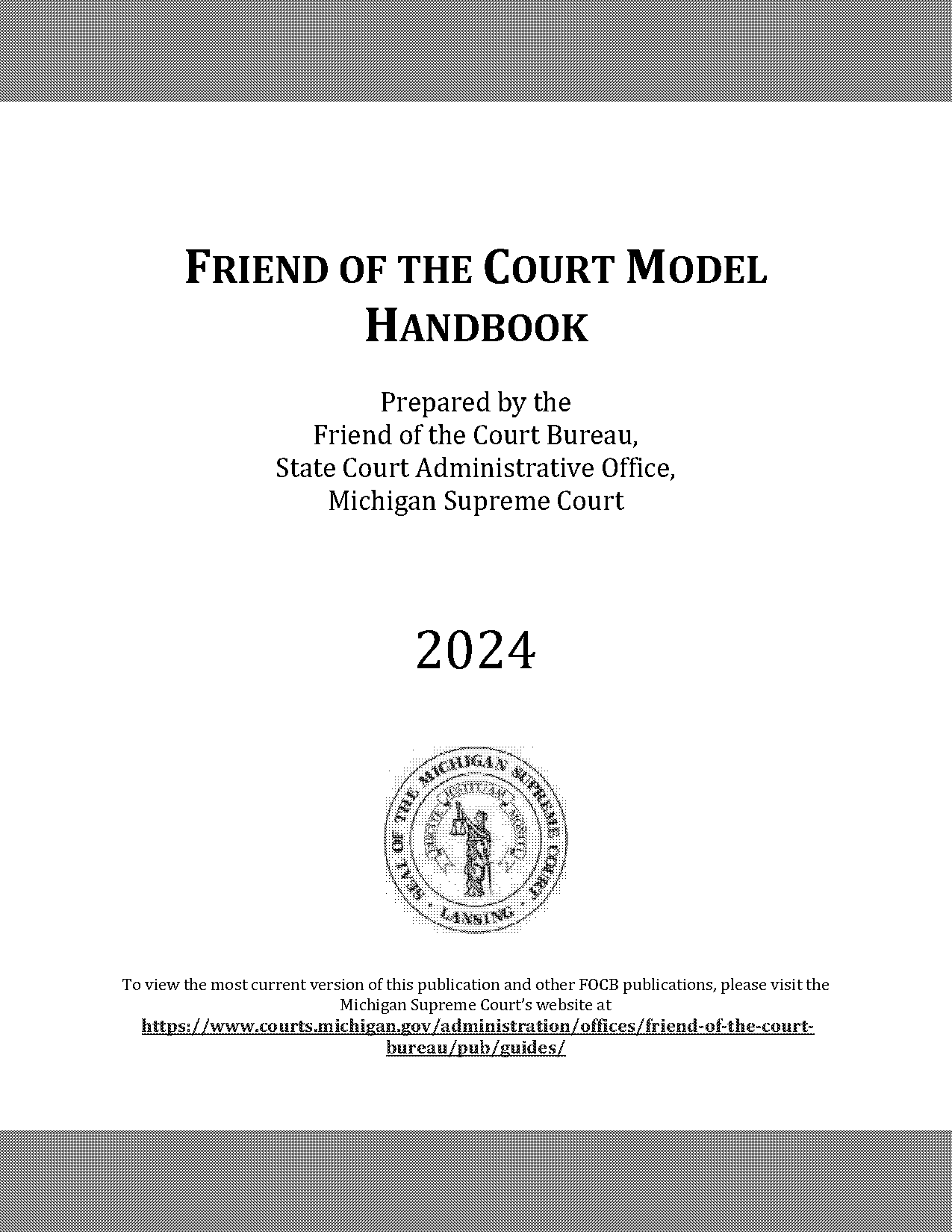 michigan friend of the court income reporting rules