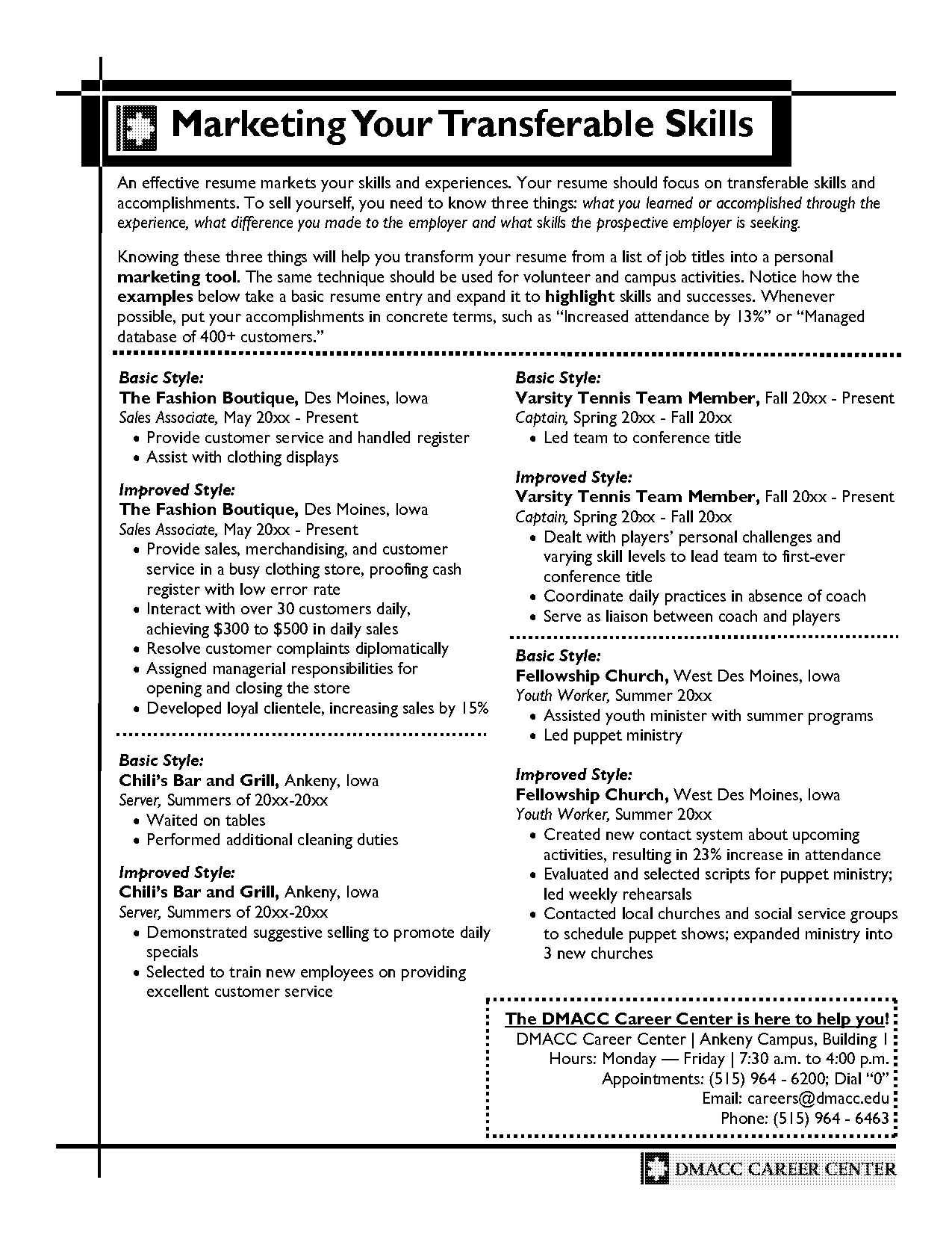 sales associate of market resume