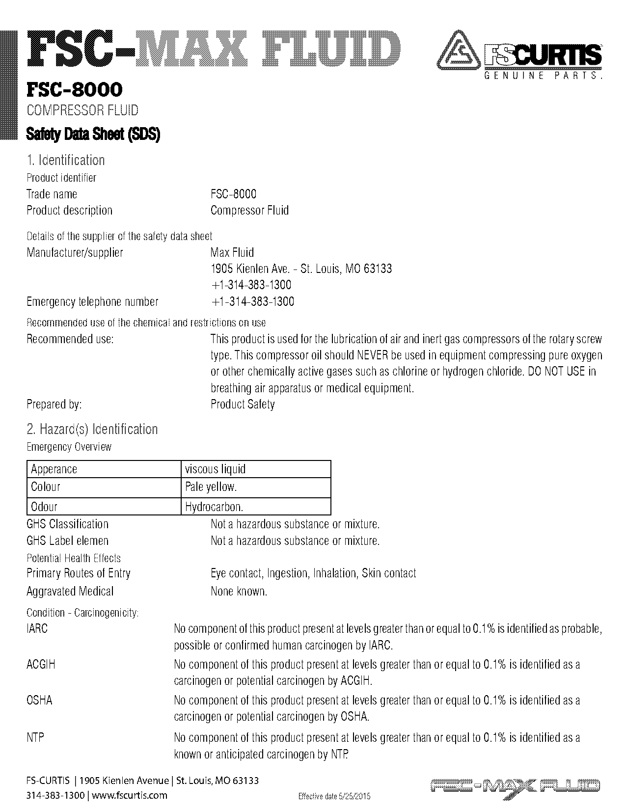 compressor data sheet template