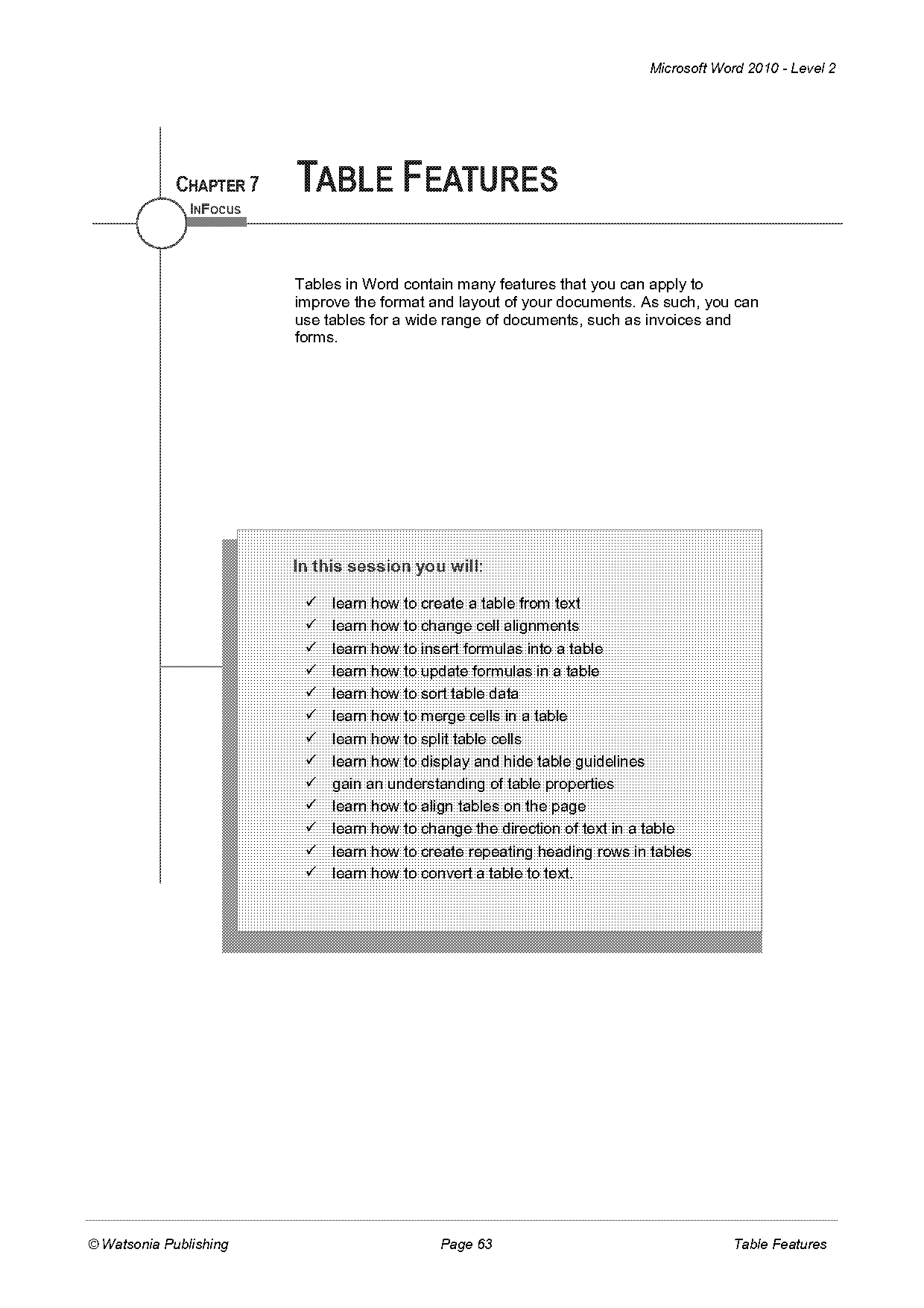 microsoft word split table cell new page