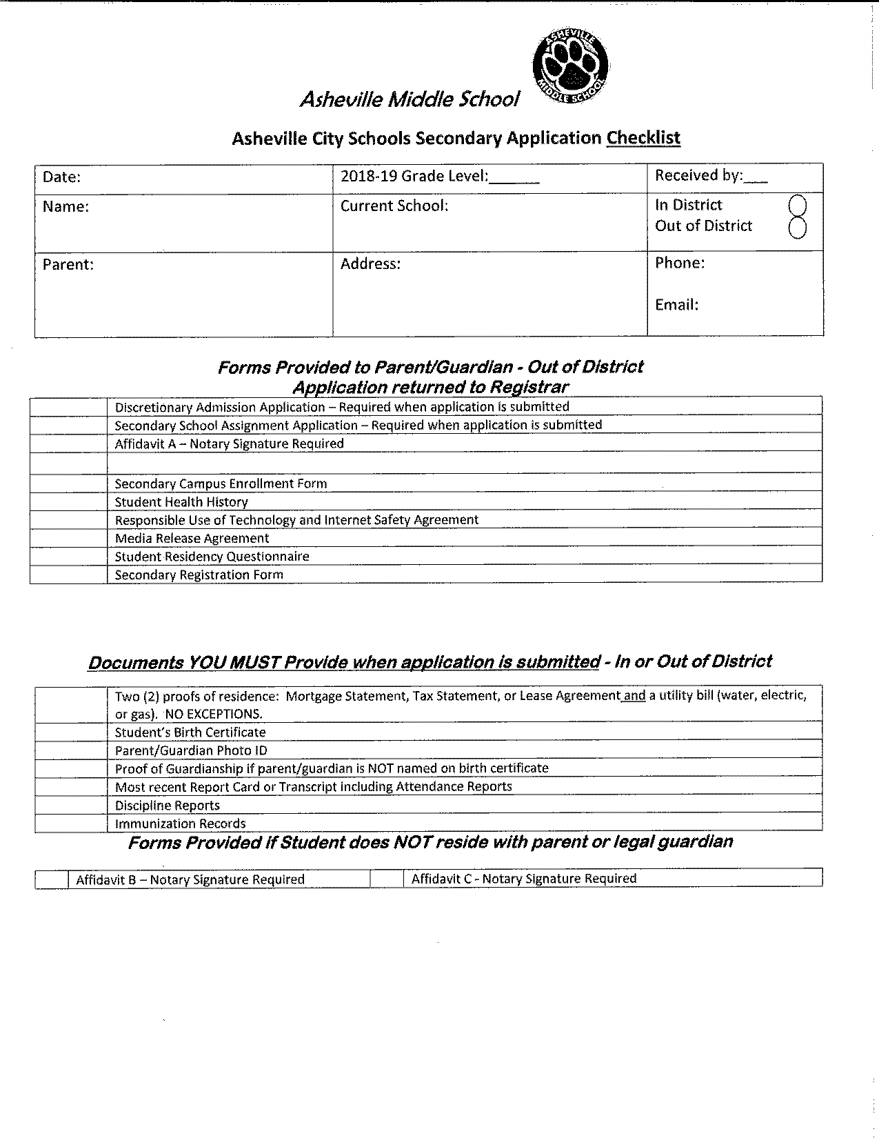 high schools transcript buncombe county nc