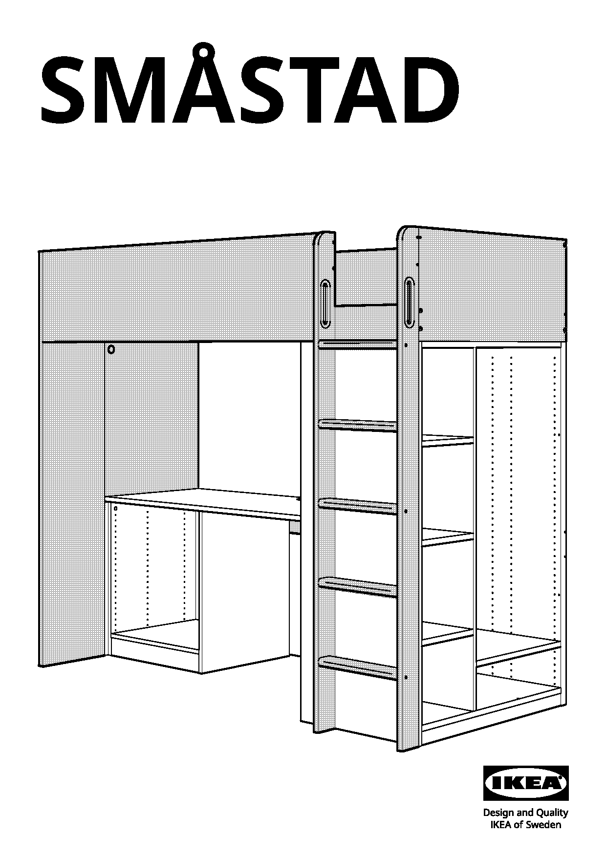 svarta bunk bed assembly instructions