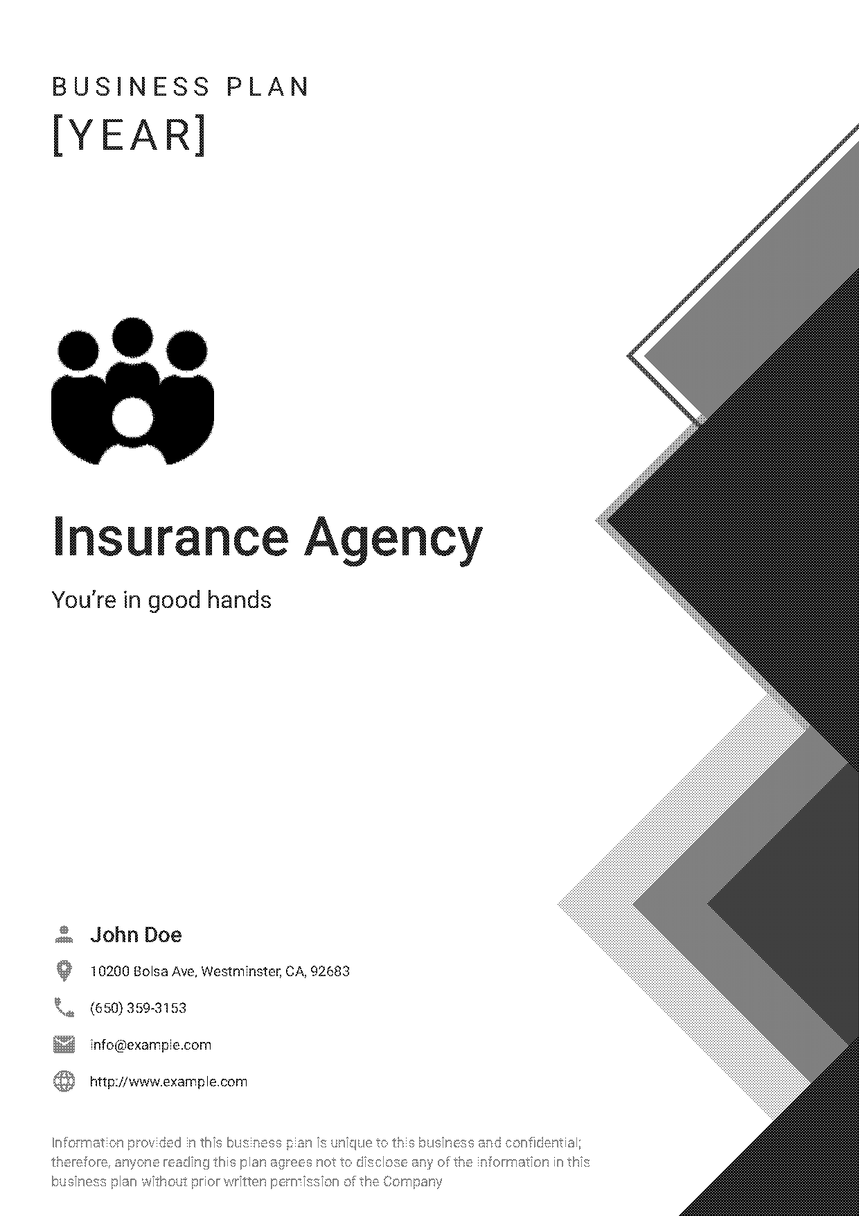 insurance sales business plan sample