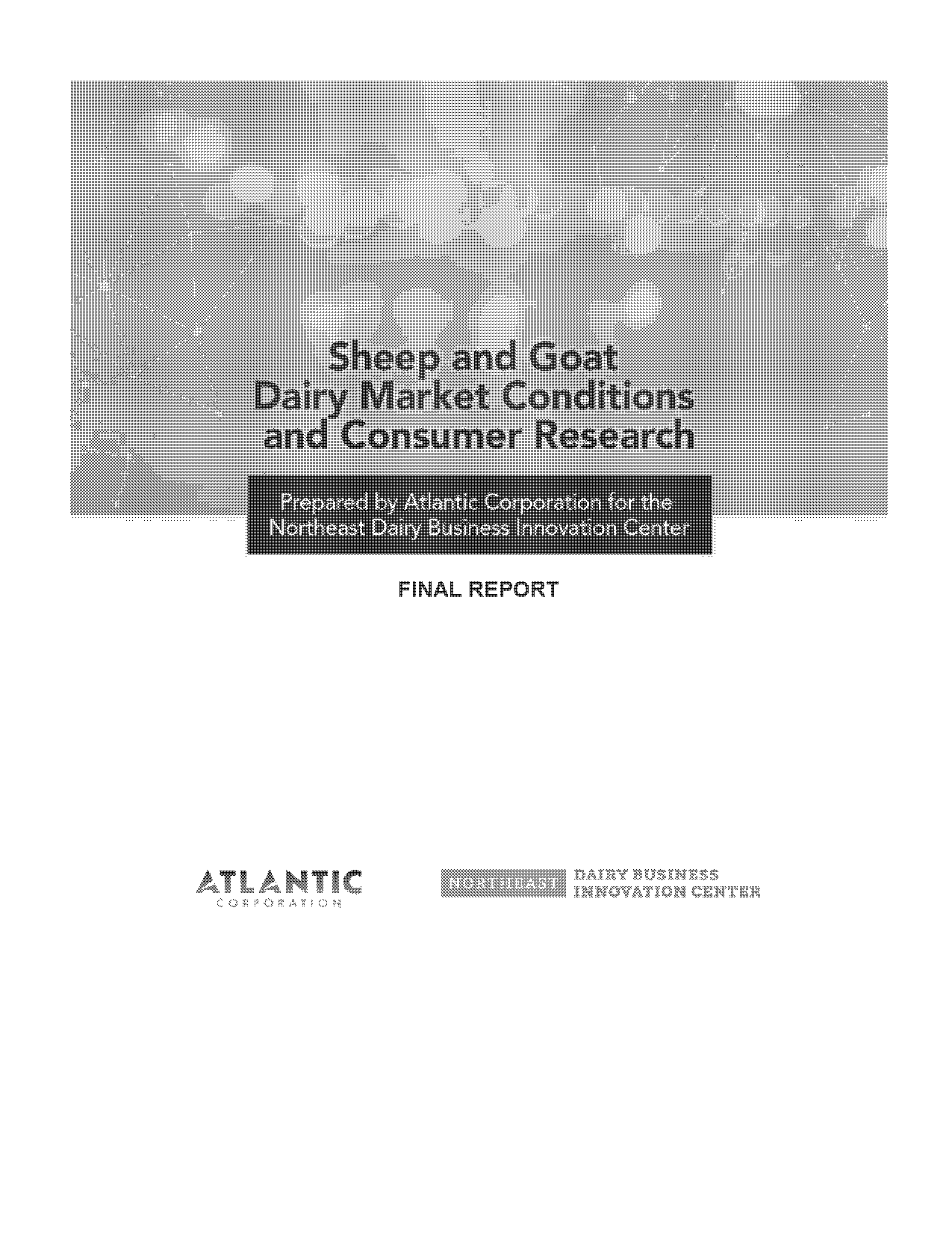 sample project report for goat farming