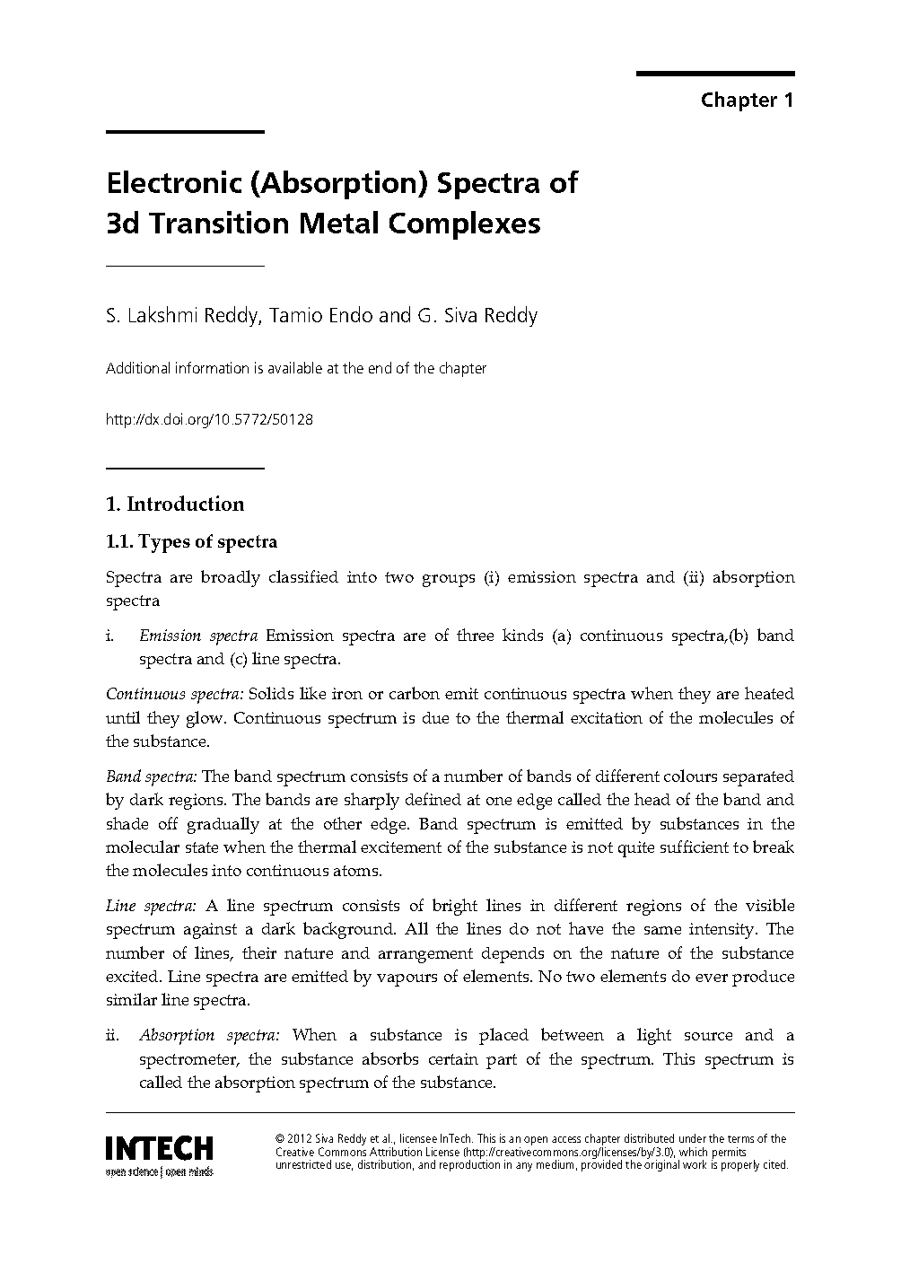 absorption spectra of nickel ion complexes lab report