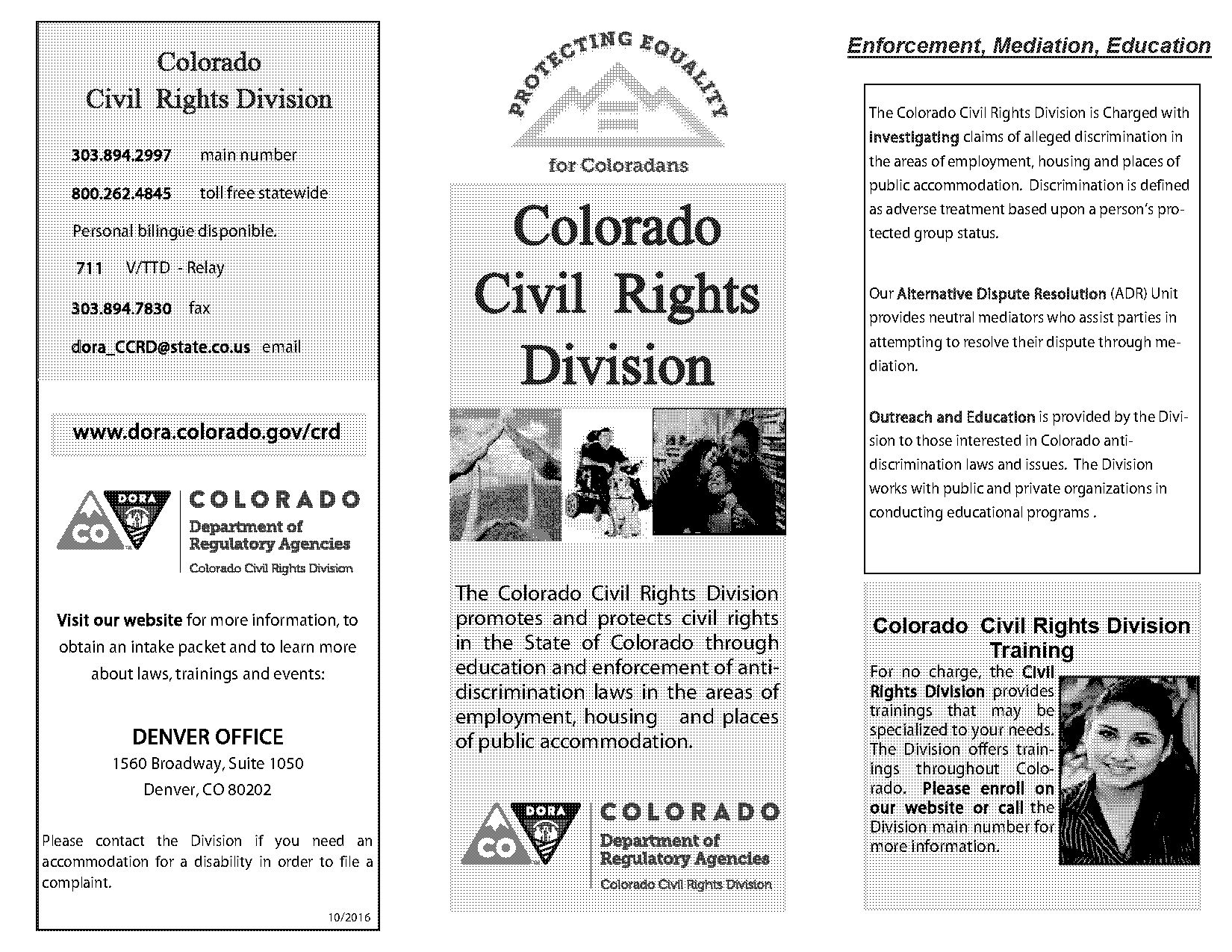 colorado civil rights act protected classes