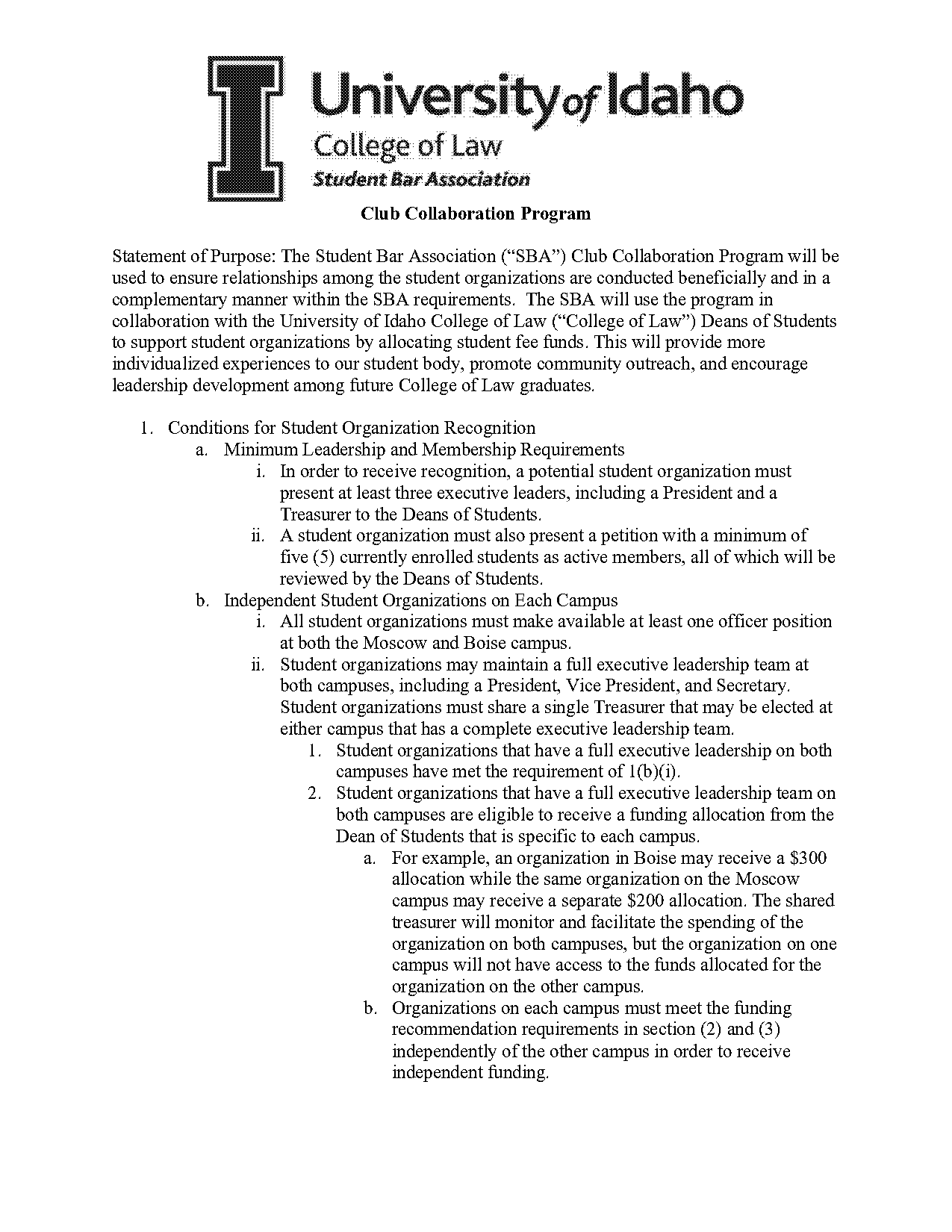 statement of purpose grad school uidaho