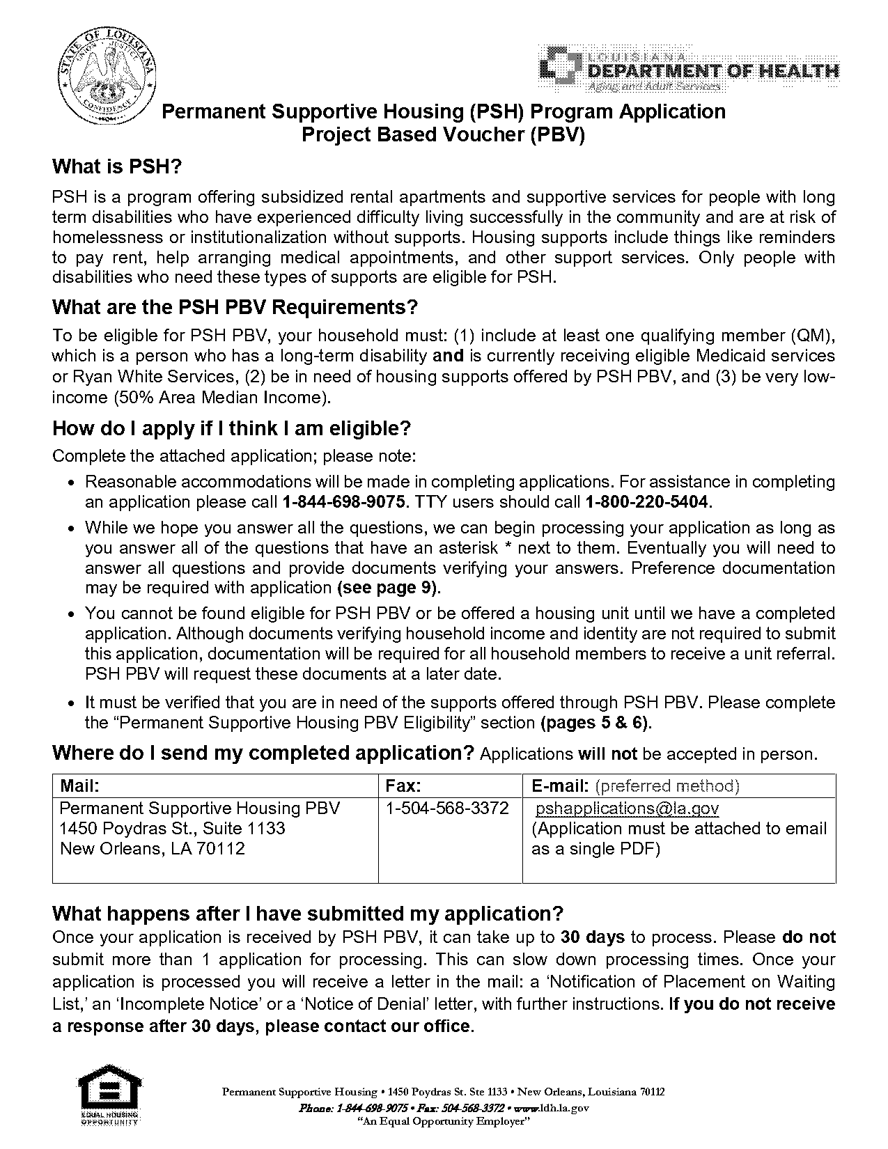 hud housing application online texas