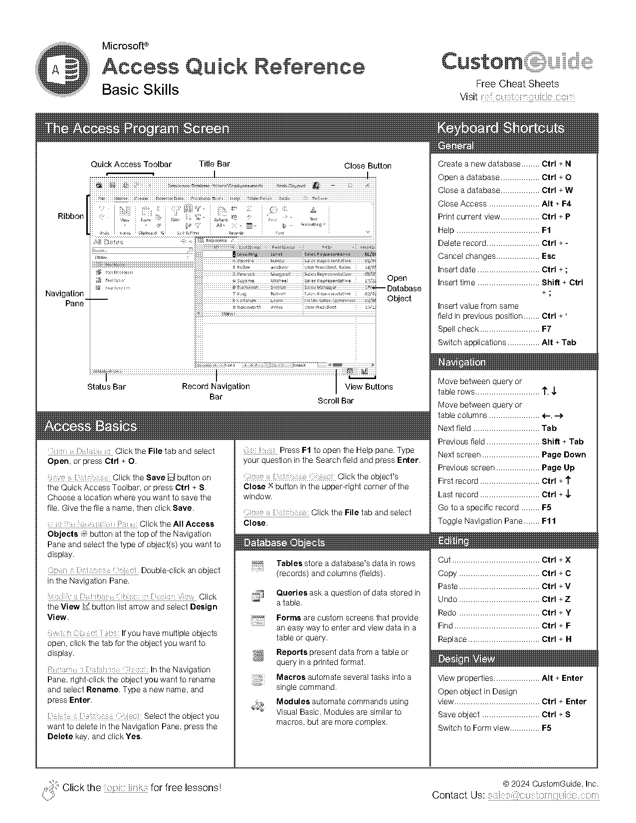 microsoft sql quick reference guide