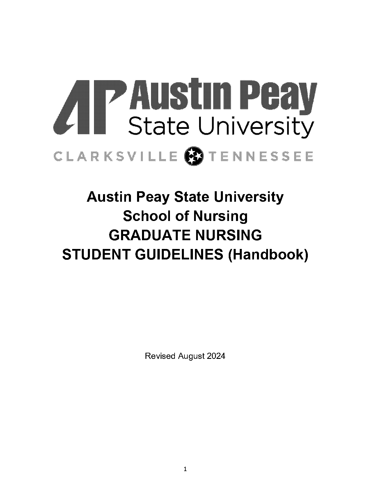 apsu nursing program requirements