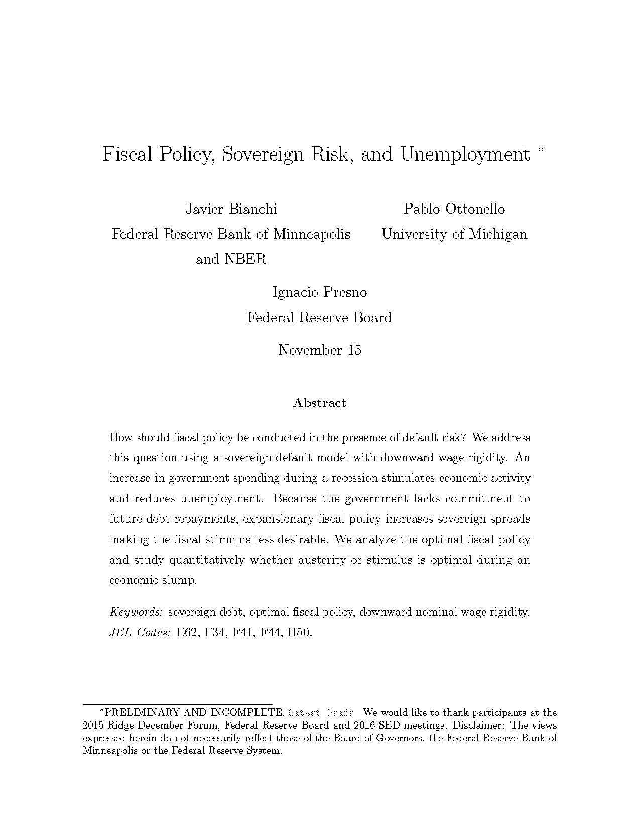 how does expansionary fiscal policy affect unemployment