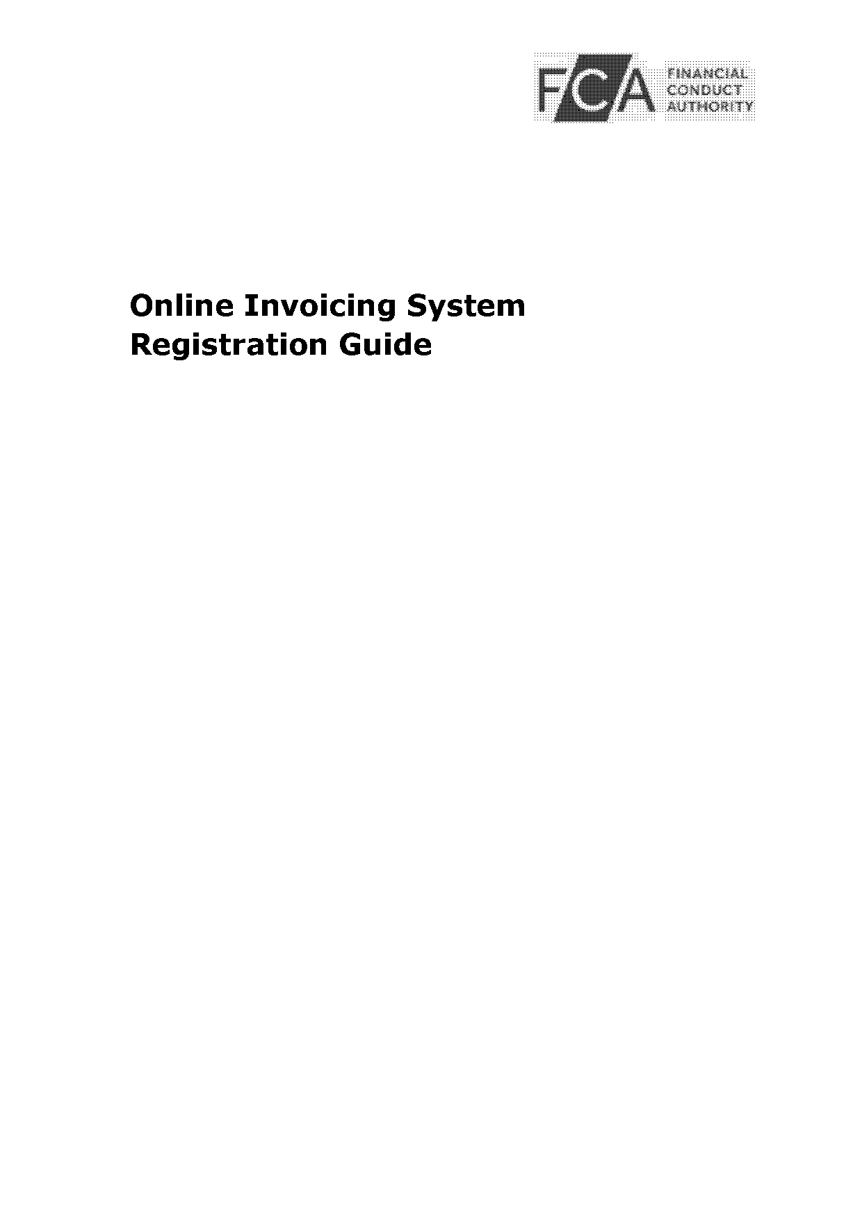 fca online invoicing unique validation code