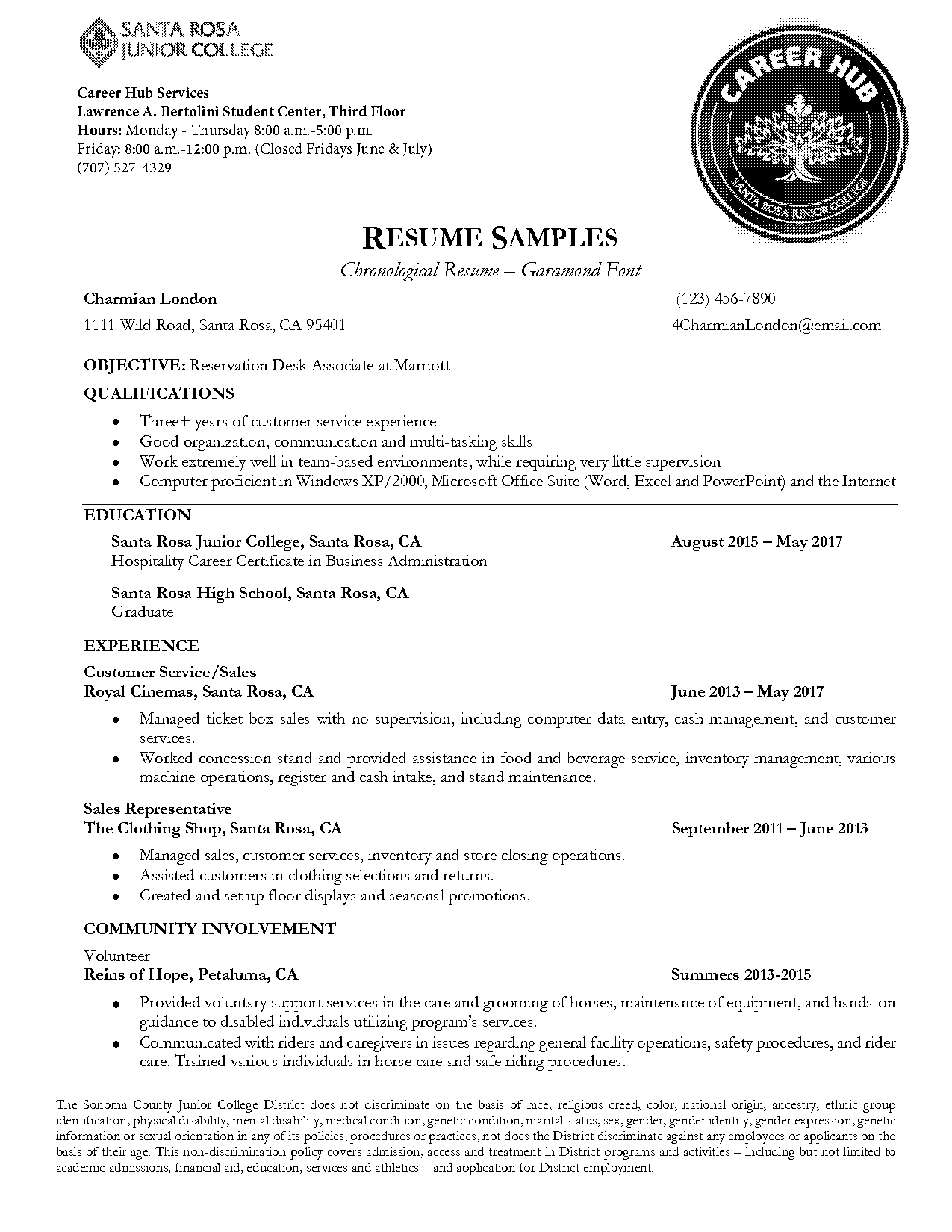 resume summary for human resource assistant