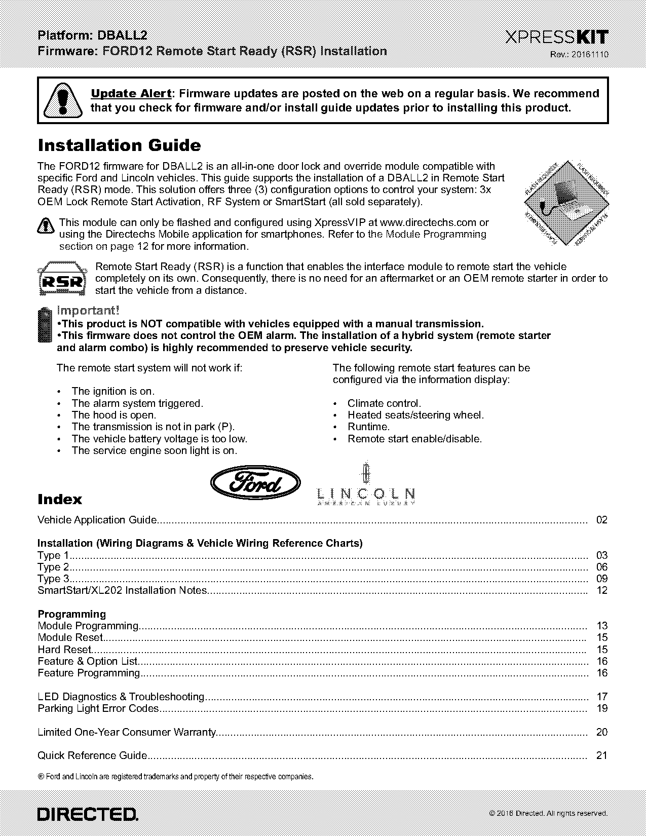 lincoln mkz remote start not working