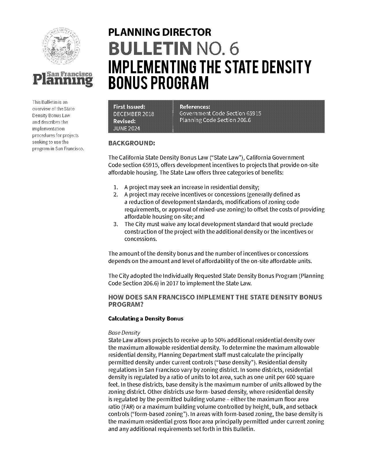 affordable state density bonus law waiver