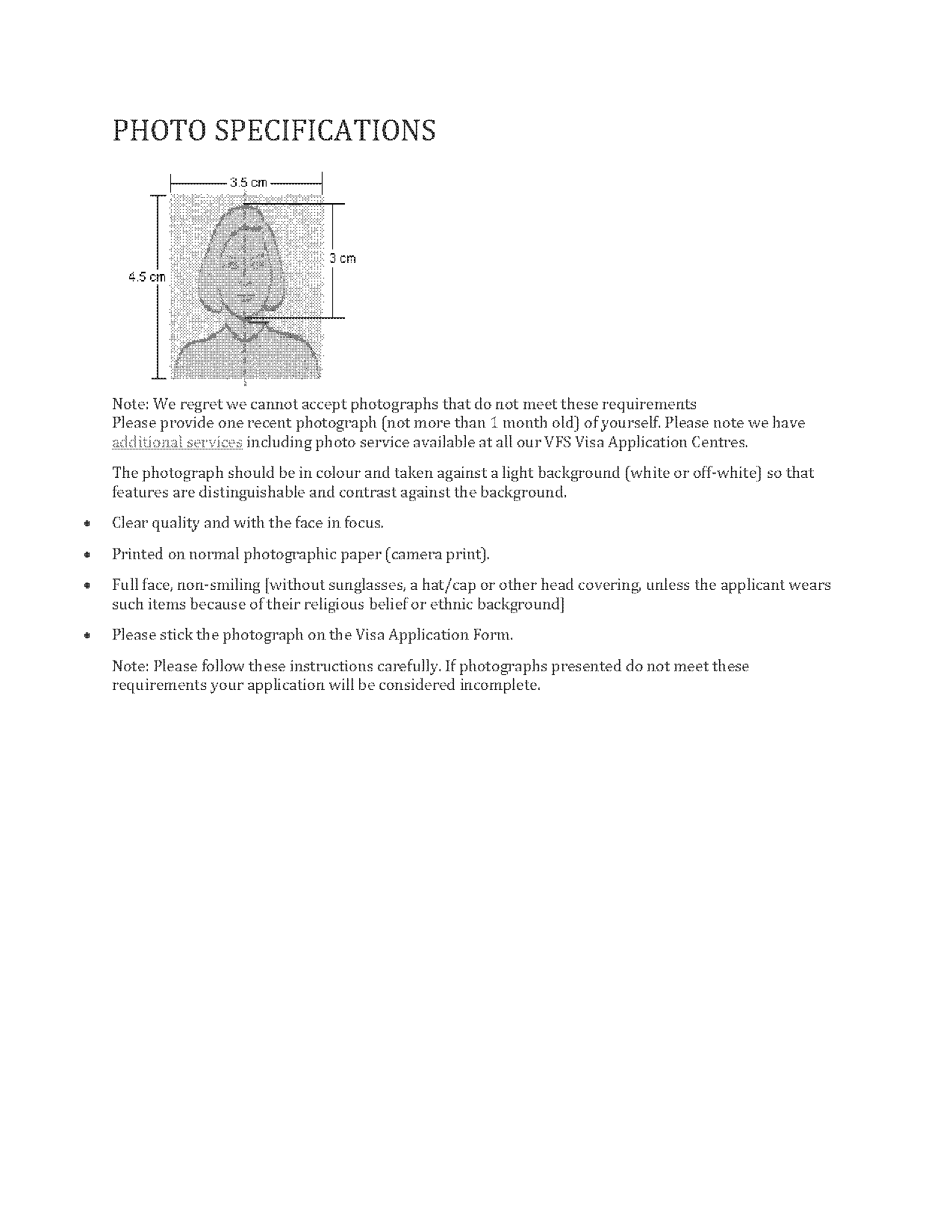 canadian visa photo requirements