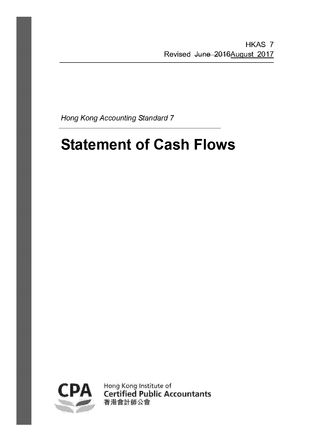 cash flow statement proceeds from sale of investments