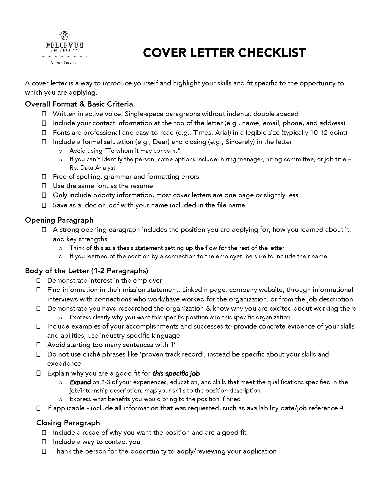 cover letter data analyst format