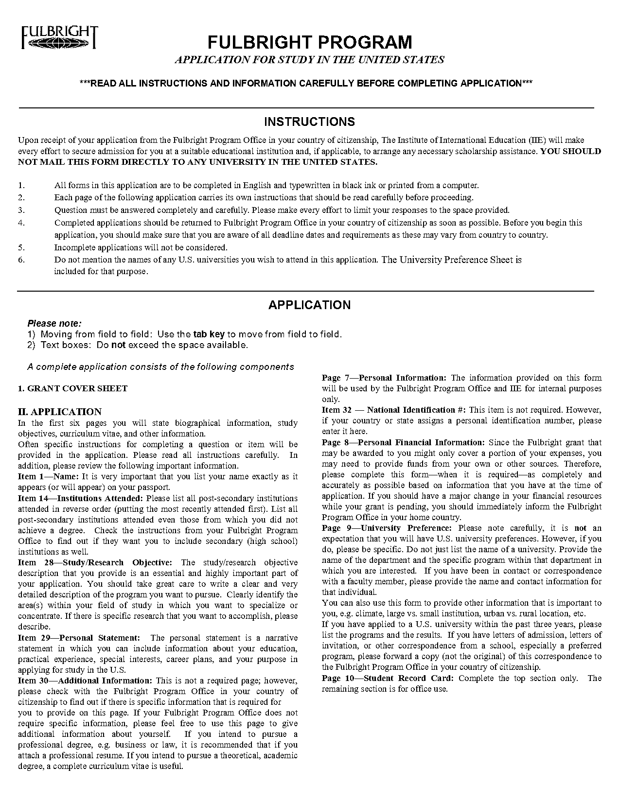 american cv format pdf for application