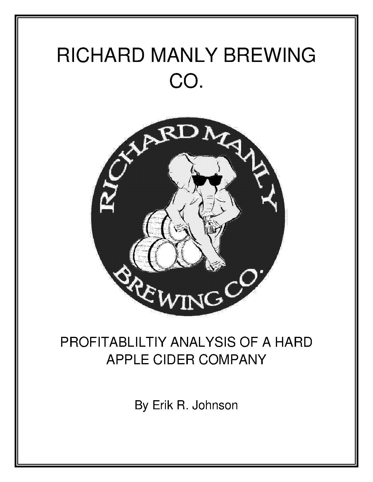 brewpub business plan template